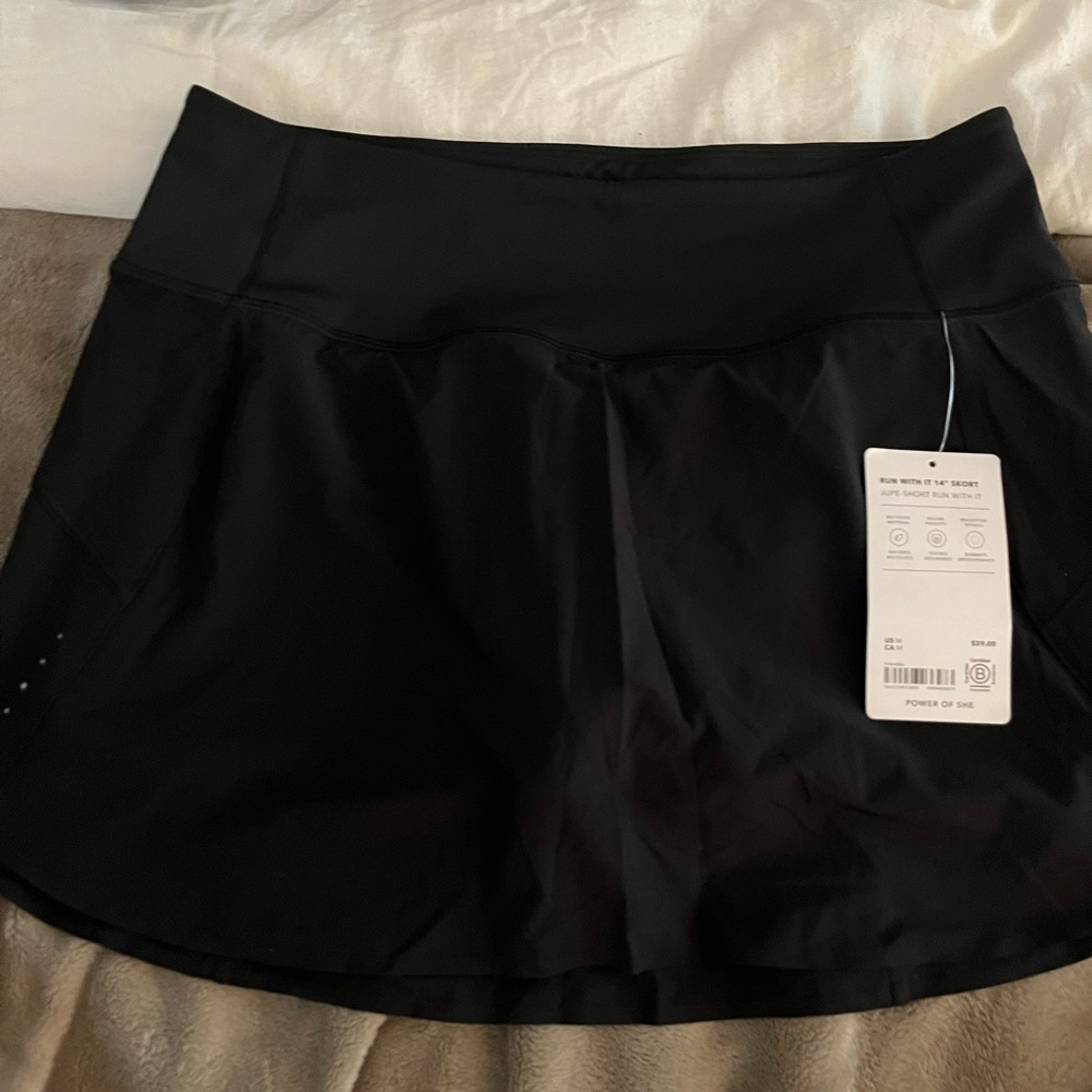 Athleta Black Athletic Skort
